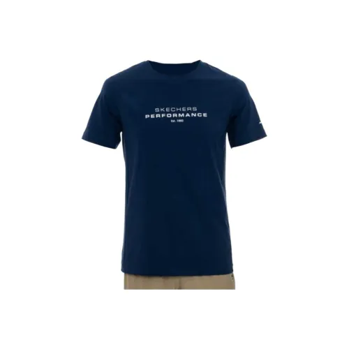 Skechers T Shirt Men's Blue 02MZ