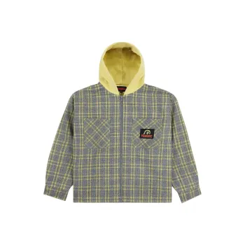 PLEASURES Wolf Hooded Overshirt