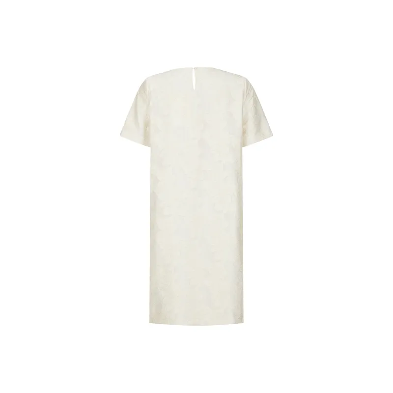JZ. ANNAKRO Short Sleeved Dress Women's Beige-1