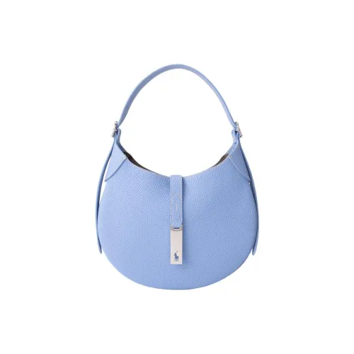 Ralph Lauren Polo ID Cow Leather Crossbody Bag, Shoulder Bag Small Size Women's
