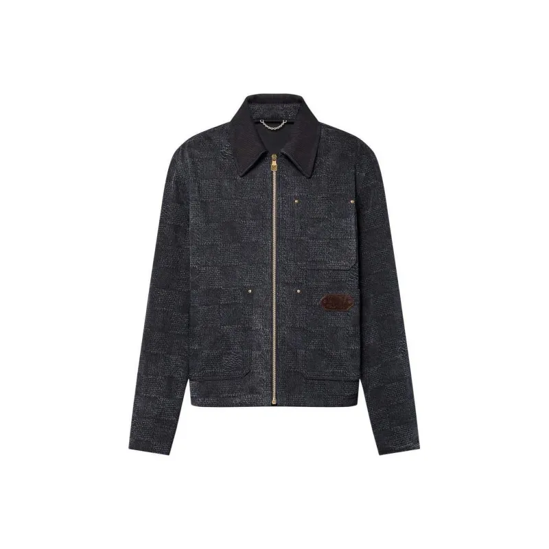 LOUIS VUITTON Damier Workwear Cotton Blouson-0