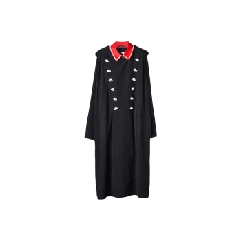 Yohji Yamamoto Trench Coats Men Black