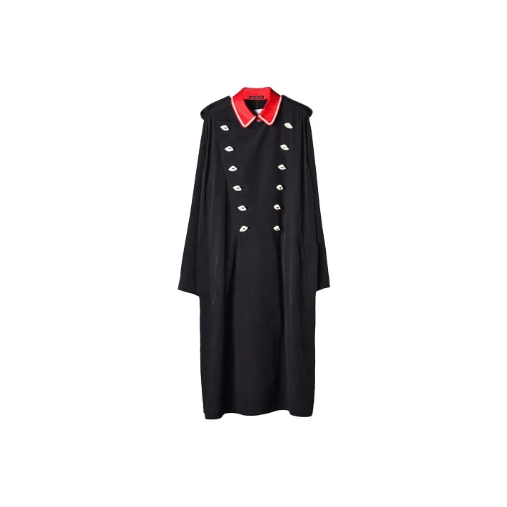 Yohji Yamamoto Trench Coats Men Black-0