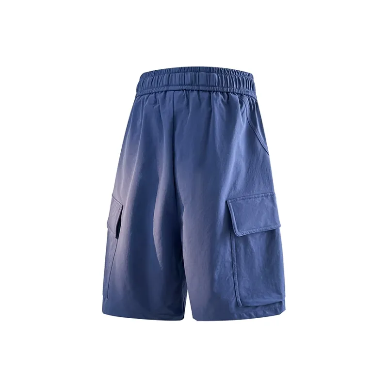 GROW DATE Cargo Shorts Unisex Black-11