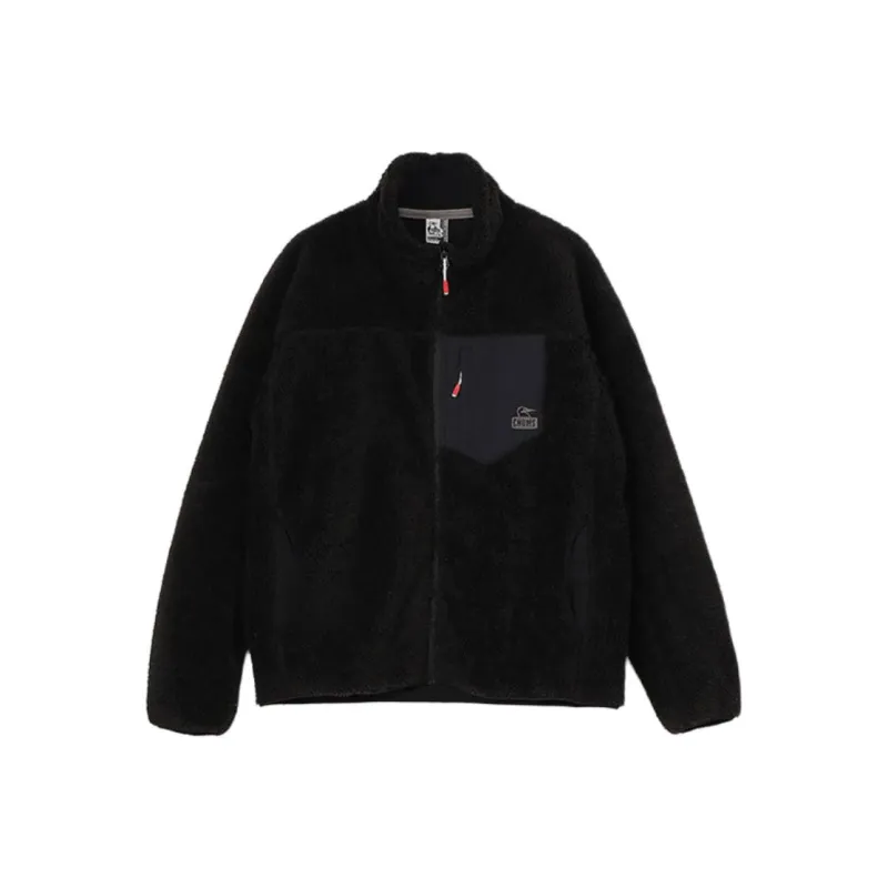 CHUMS Velvet feel Coat Unisex Black-0
