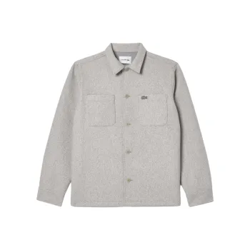 LACOSTE Flannel Shirt Jacket