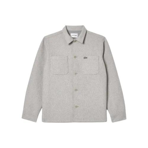 LACOSTE Flannel Shirt Jacket