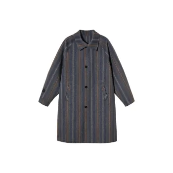 PSO Brand Coat Unisex Blue Gray