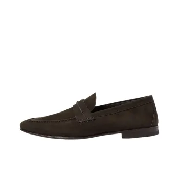Zegna Secondskin Mocassin Casual Shoes Men's Brown