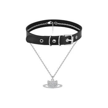 PEACE & CAT PU Necklaces Women's