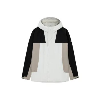 CHAOJIANTA Windproof Windbreaker Jacket Men's Fishbelly White