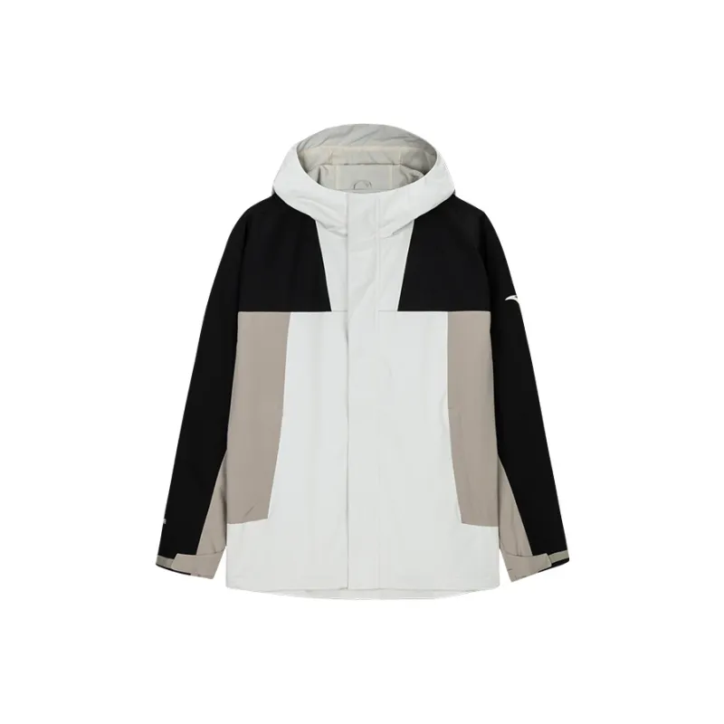 CHAOJIANTA Windproof Windbreaker Jacket Men's Fishbelly White-0