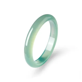 Central Fashion Natural Chalcedony Bangles Women's