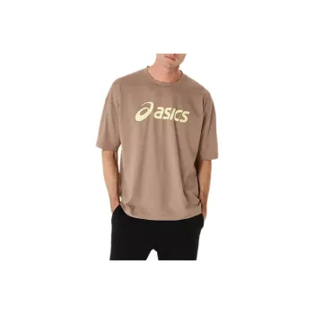 Asics T Shirts Men Taupe