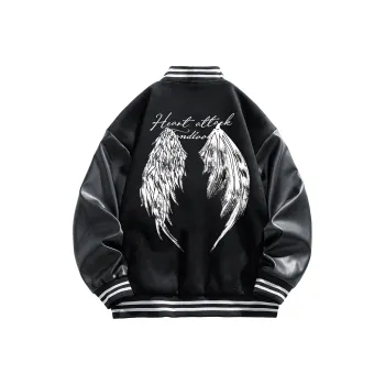 FONDLOOK Baseball Jacket Unisex