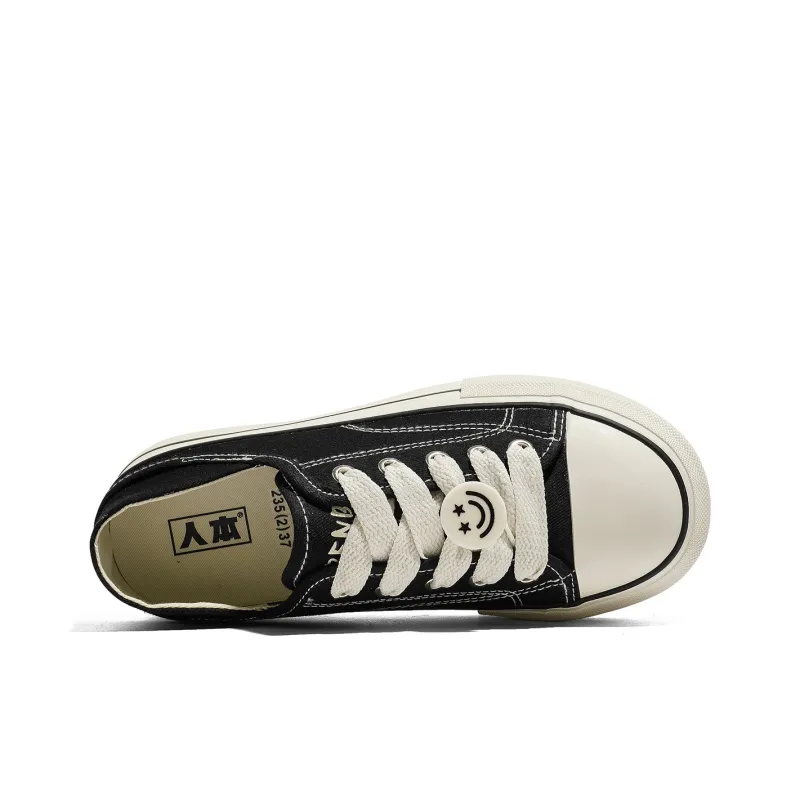 RENBEN Breathable And Lightweight Low Top Canvas Shoes Women's-9