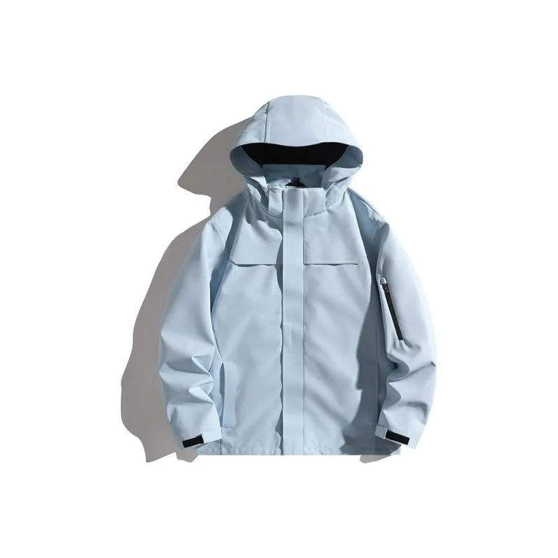 Warrior Huichao Riding The Wind Collection Waterproof And Windproof To Keep Warm Windbreaker Jacket Unisex-15