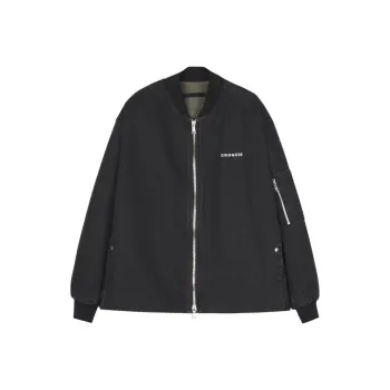 CROQUIS Baseball Jacket Men's Denim Black
