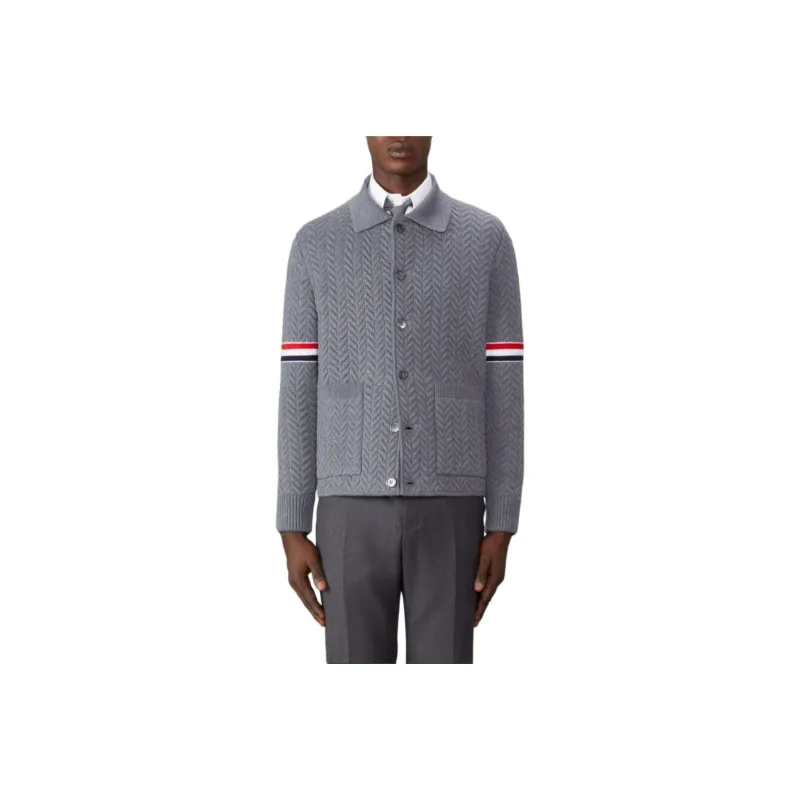 THOM BROWNE Herringbone quited Work Jacket-0