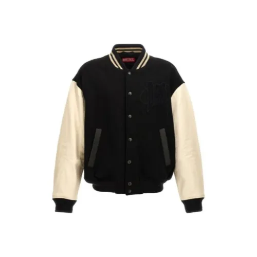 DIESEL L Nyman Panelled Bomber Jacket