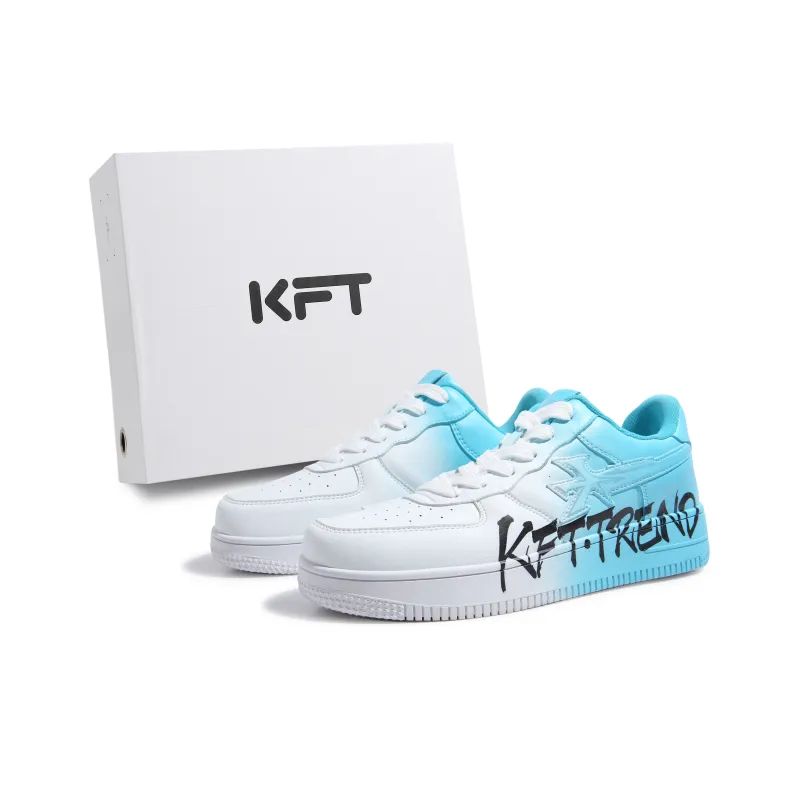 KFT Anti-Slip And Wear-Resistant Lightweight Height Increasing Low-Top Skateboard Shoes Unisex-7