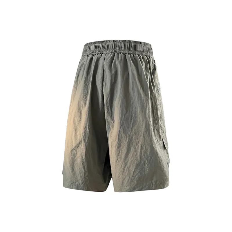 GROW DATE Cargo Shorts Unisex Black-9