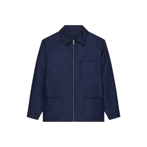 GIVENCHY Jackets Coats Men's Blue