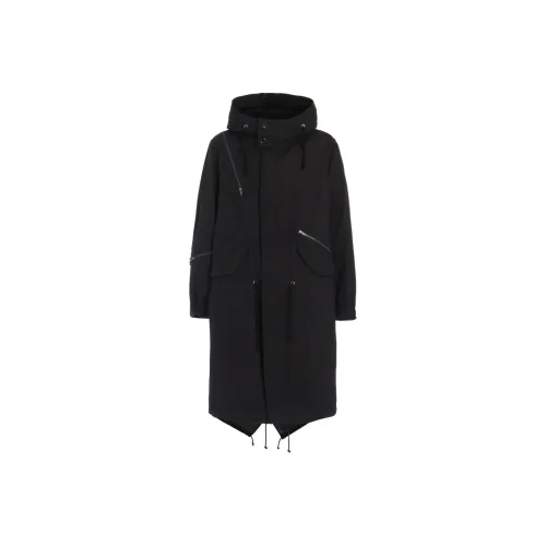 Yohji Yamamoto S'YTE FW24 Coat Unisex Black