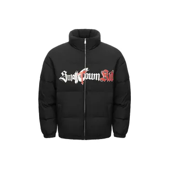 STK SMALL TOWN KID Puffer Jacket Unisex Black