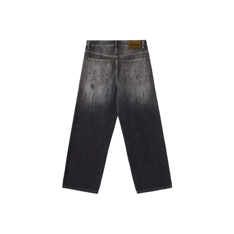 FCMM Jeans Unisex Black Gray-1