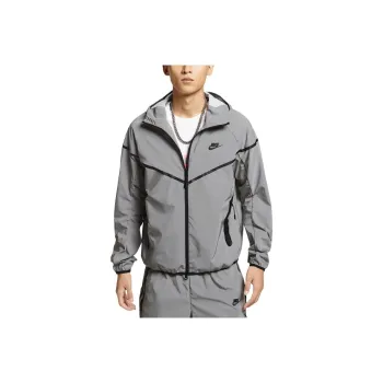 Nike Woven FW24 Flash Jackets Coats Men's Reflective Silver/Black