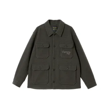 JACK JONES· Coats Men's Army Green