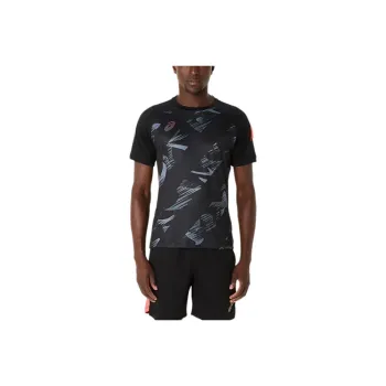 Asics T Shirts Men Black