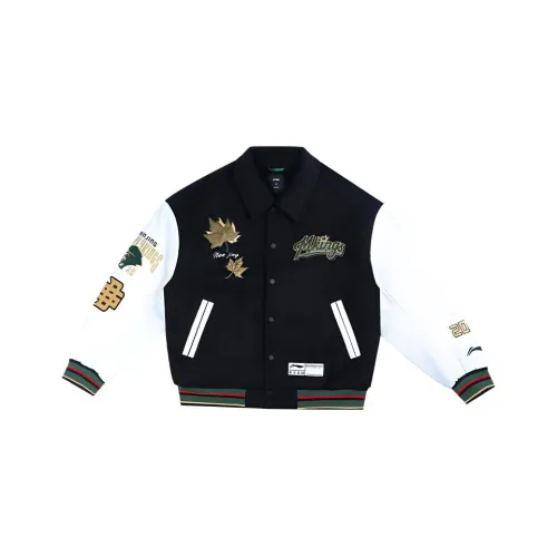 LiNing CBA Collection Professional Basketball Collection Jackets Coats 24 25 Season Nanjing Team Unisex