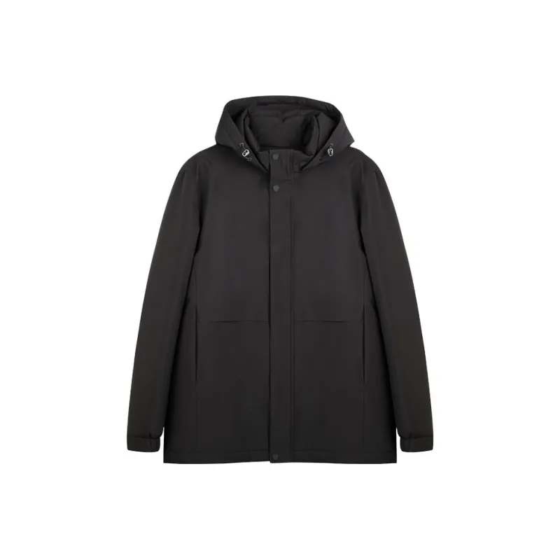 Wit Puffer Jackets Men-0