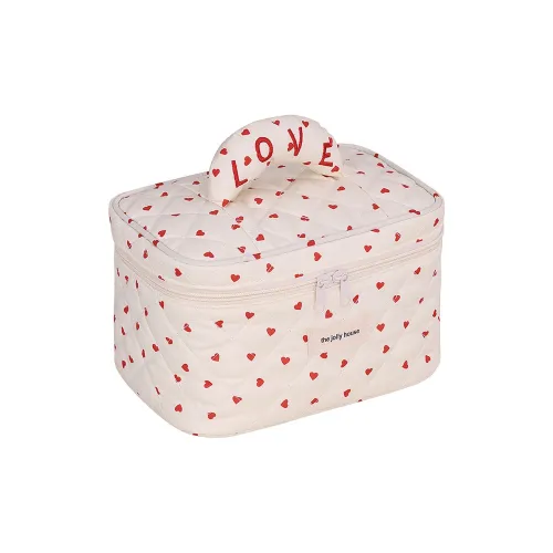 LETOO Polyester Makeup Bag Women's Red/Black