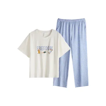 Xuan Liang Pajama Set Women's Flowing Cloud White
