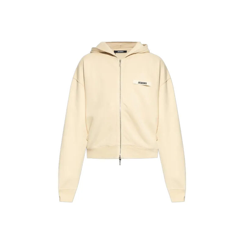 Jacquemus Le Gros Grain Zip Hoodie-0