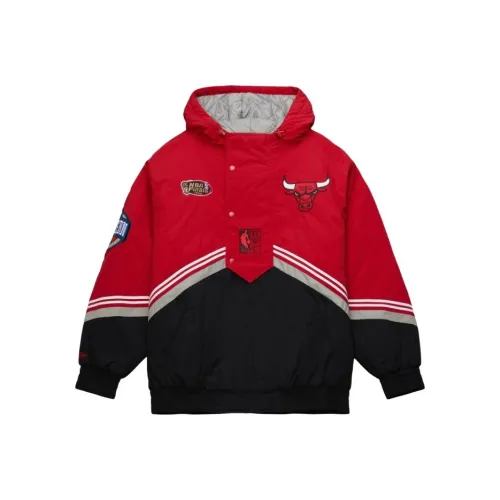 Mitchell & Ness x NBA Chicago Bulls Lifestyle Jackets & Coats Men's Black/Red