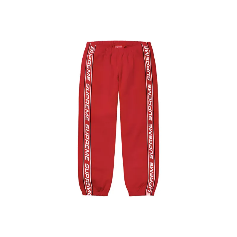 Supreme Text Rib Sweatpant-0
