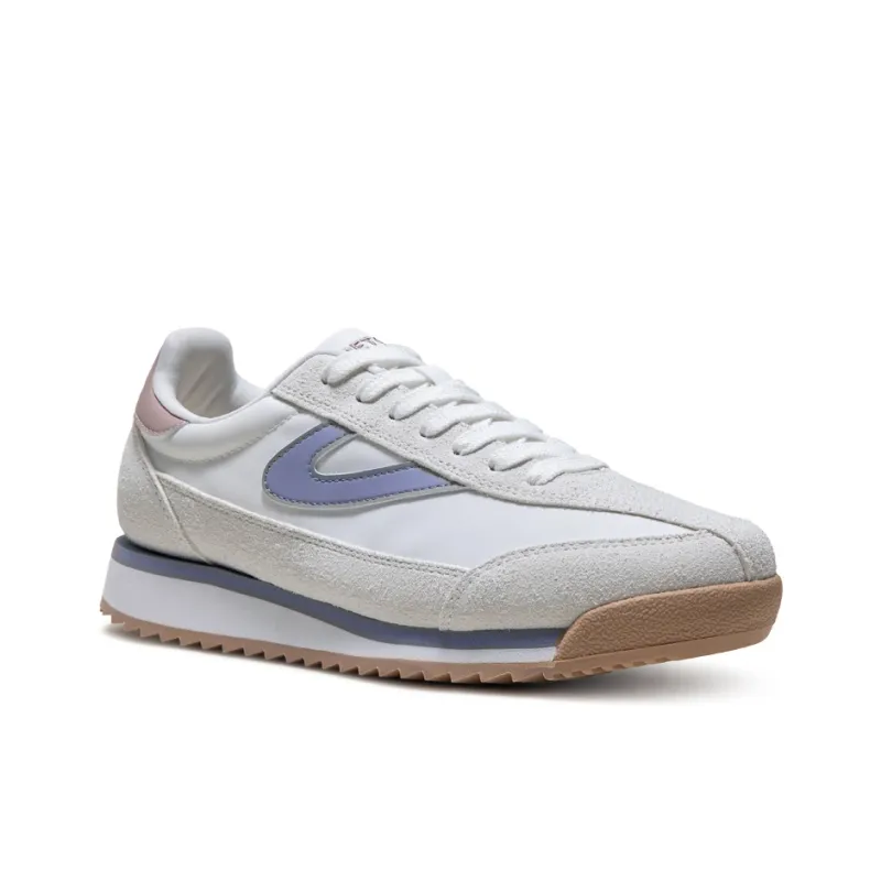 TRETORN Slip Resistant Low Top Casual Shoes Women's White/Purple-1