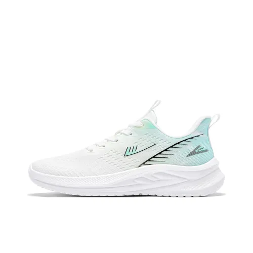 Warrior Low Top Running Shoes Men's White Green