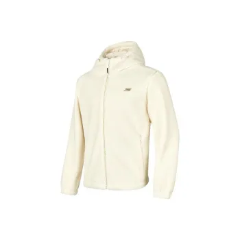 Skechers Basic Sports Series Jacket Unisex Pearl White