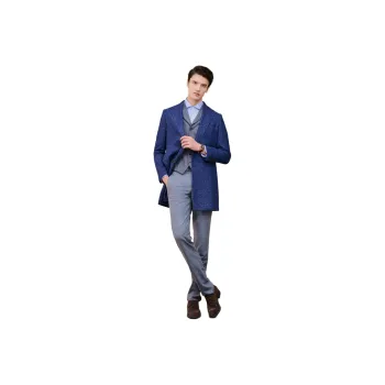 JODOLL Coats Men Royal Blue