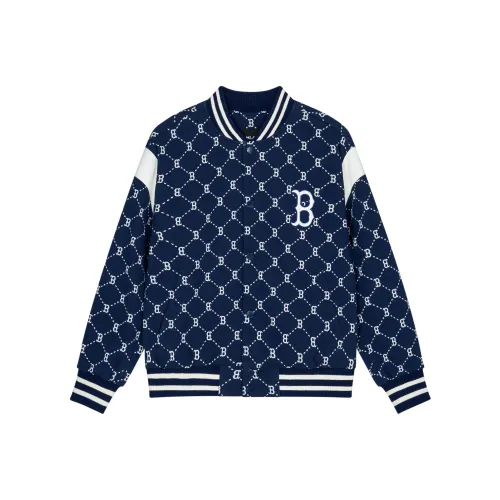 MLB SS24 Baseball Jacket Unisex Navy Blue