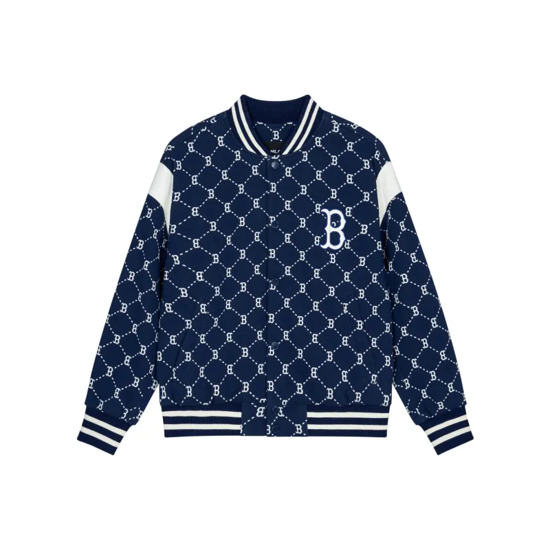MLB SS24 Baseball Jacket Unisex Navy Blue-0
