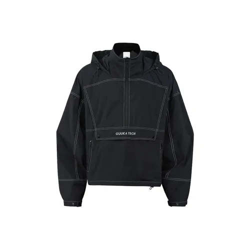 GUUKA TECH Jackets Coats Men's Black