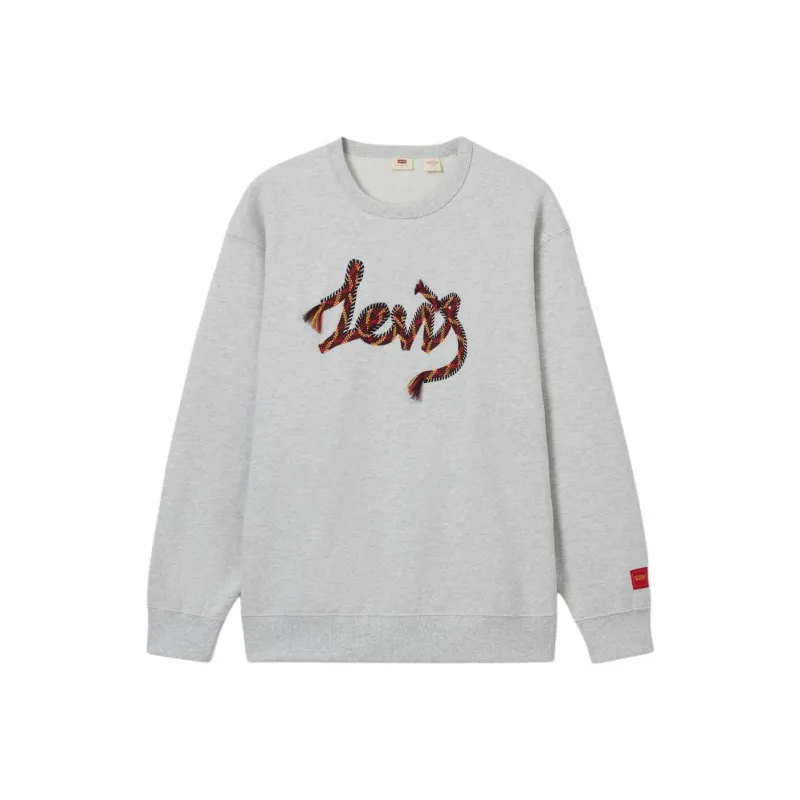 Levis CNY Sweatshirts Men Gray-0