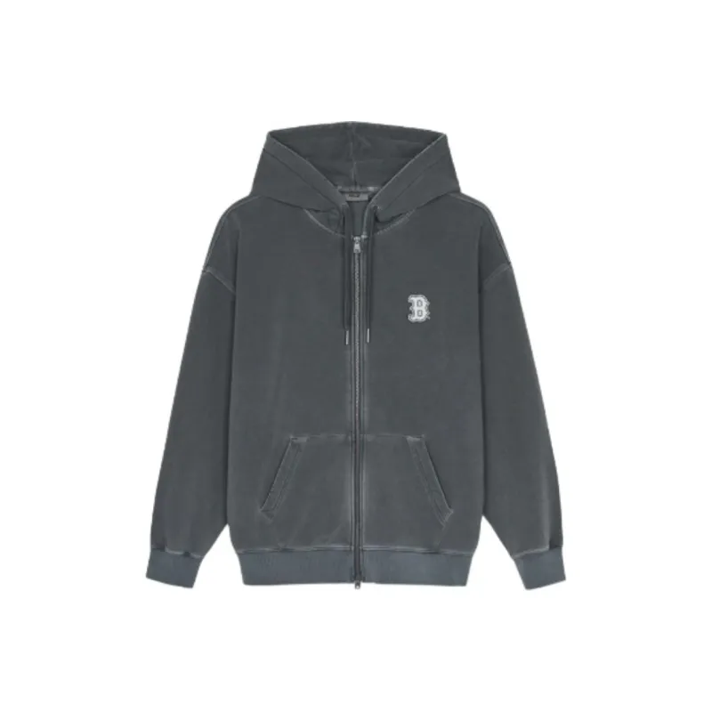 MLB Boston Red Sox RED SOX Sweatshirt Unisex Dark Charcoal Gray-0