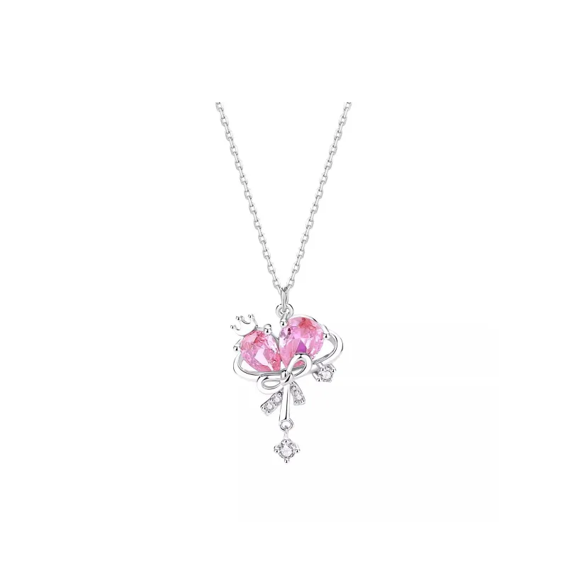 Regalrose S925 Silver Necklaces Women's Silver-0